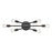 Atlas Lighting Xavier 19.75'' Wide 6Lt Vanity Light, Matte Black