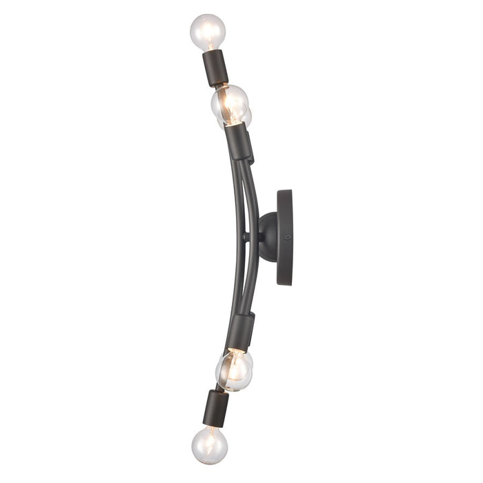 Atlas Lighting Xavier 19.75'' Wide 6Lt Vanity Light, Matte Black