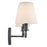 Atlas Lighting Hoyle 24'' Wide 3Lt Vanity Light, Matte Black/White