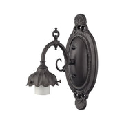 Atlas Lighting Mix-N-Match 8in 1-Light Wall Sconce | Traditional Bronze Metal, No Shade | Bedroom & Hallway | 5 x 7 x 8 in | Model WL11665-BZ