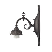 Atlas Lighting Mix-N-Match 8in 1-Light Wall Sconce | Traditional Bronze Metal, No Shade | Bedroom & Hallway | 5 x 7 x 8 in | Model WL11665-BZ
