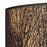 Atlas Lighting Woodland Sunrise 8'' High 2Lt Sconce, Bronze/Bronze
