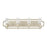 Atlas Lighting Cheswick 33''W 4Lt Vanity Light, Aged Silver/Clear