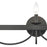 Atlas Lighting Williamson 24''W 3Lt Vanity Light, Black/No Shade