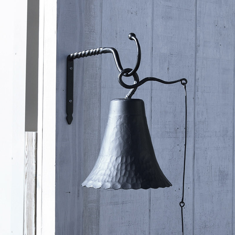 ACHLA Small Jumbo Bracket 14in Wrought Iron Black Powder Coat | Industrial Wall Mount Shelf Support | Kitchen & Garage Storage | Model B-25