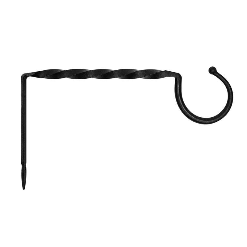 ACHLA Large Jumbo Bracket 18in Wrought Iron Black Powder Coat | Industrial Wall Mount Shelf Support | Kitchen & Garage Storage | Model B-26