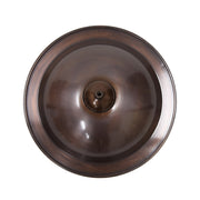 ACHLA Classic II Birdbath with Stand | Copper Antique Finish | Garden & Patio Accent | 12.75 x 12.75 x 3 in | Model BB-05-S