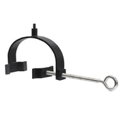 ACHLA Bee Fountain & Birdbath Over Rail Bracket | Copper Plated Stainless Steel and Black Wrought Iron | Deck, Balcony & Porch | Model BB-07-OR2