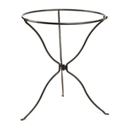 ACHLA Tripod Ring Stand | Graphite Powder-Coated Wrought Iron | Garden & Patio Birdbath Stand | 23in Dia x 29in H | Model BBS-14
