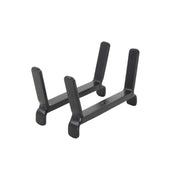 ACHLA 6in Flower Box Bracket for 2x6 Railing | Wrought Iron Black Powdercoat | Deck, Porch & Balcony Planter Support | 1 x 7 x 4 in | Model BGK-14-08