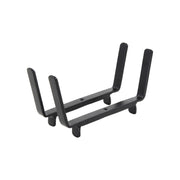ACHLA 8in Flower Box Bracket for 2x6 Railing | Wrought Iron Black Powdercoat | Deck, Balcony & Porch Planter Support | 1 x 10 x 5 in | Model BGK-14-20