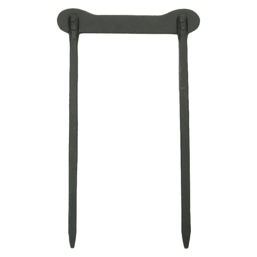 ACHLA Boot Scraper | Wrought Iron Black Powder Coat | Garden & Entryway Mud Remover | 17 x 11 x 1 in | Model BS-03