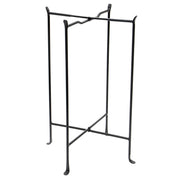ACHLA Large Floor Stand | Black Wrought Iron | Patio & Garden Display | 22 x 22 x 29 in | Model CWI-03