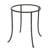 ACHLA Ring Stand 12in Round Plant Stand | Black Wrought Iron | Patio, Deck & Indoor Plant Display | 12 x 12 x 14 in | Model FB-14
