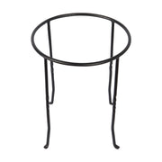 ACHLA Ring Stand 12in Round Plant Stand | Black Wrought Iron | Patio, Deck & Indoor Plant Display | 12 x 12 x 14 in | Model FB-14