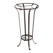 ACHLA Tulip Plant Stand | Roman Bronze Wrought Iron | Patio & Indoor Plant Display | 15.5 x 15.5 x 28 in | Model FB-20