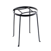 ACHLA Argyle Plant Stand II 14in | Wrought Iron Graphite Powder Coat | Indoor & Outdoor Patio Display | 10.5-15in Dia x 14in H | Model FB-31