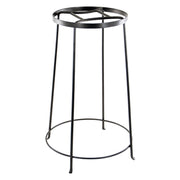 ACHLA Argyle Plant Stand IV 24in | Wrought Iron Graphite Powder Coat | Indoor & Outdoor Pedestal | 12-17.25 x 12-17.25 x 24 in | Model FB-33