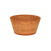 ACHLA Denise Planter II 13in Terra Cotta Planter | Rustic Polymer-Stone Pot on Black Wrought Iron Stand | Patio & Sunroom Plant Stand | Model FB-58-S