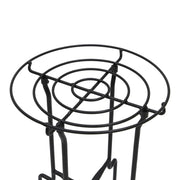 ACHLA Catalina Plant Stand | Black Wrought Iron | Indoor & Outdoor Planter Stand | 14 x 14 x 24 in | Model FB-76