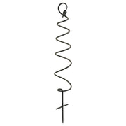 ACHLA Spiral Trellis 42in | Black Wrought Iron Container Trellis | Patio & Garden Climbing Plant Support | 8 x 8 x 42 in | Model FST-01
