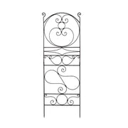 ACHLA Ferro Firenze Trellis I 22in Wrought Iron Garden Trellis | Italianate Roman Bronze Powder Coat | Climbing Plants & Garden Wall | Model FT-27
