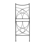 ACHLA Aurora Trellis 86in Wall Trellis | Black Wrought Iron Garden Climbing Vine Support | Outdoor Vertical Garden | 1 x 32 x 86 in | Model FT-35