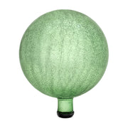 ACHLA 12in Light Green Crackle Gazing Globe | Hand-Blown Glass Garden Sphere | Patio & Yard Decor Accent | 12 x 12 x 14 in | Model G12-LG-C