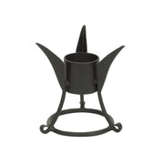 ACHLA Gazing Globe Stand 7.75in | Black Wrought Iron | Garden & Yard Decor | 7.5 x 7.5 x 7.75 in | Model GBS-07