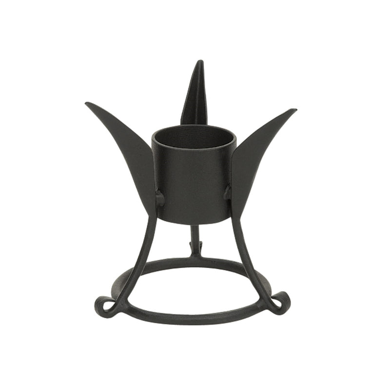 ACHLA Gazing Globe Stand 7.75in | Black Wrought Iron | Garden & Yard Decor | 7.5 x 7.5 x 7.75 in | Model GBS-07