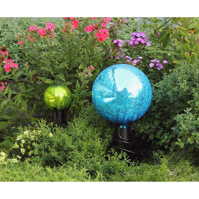 ACHLA Helix Stand | Wrought Iron Black Powder Coat Garden Ornament | Patio & Garden Display | 11 x 11 x 10.5 in | Model GBS-10