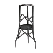 ACHLA Toad Stool Stand Small 7in W x 12.5in H | Wrought Iron Black Powder Coat | Garden & Patio Display Stand | 7 x 7 x 12.5 in | Model GBS-11