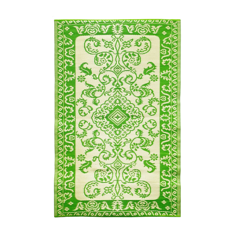 ACHLA Tracery 4x6 Floor Mat | Woven Polypropylene Indoor/Outdoor | Entryway, Kitchen & Patio | 48 x 72 x 0.25 in | Model K-00971