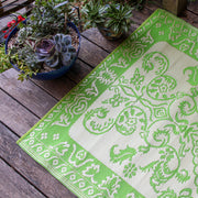 ACHLA Tracery 4x6 Floor Mat | Woven Polypropylene Indoor/Outdoor | Entryway, Kitchen & Patio | 48 x 72 x 0.25 in | Model K-00971