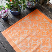 ACHLA Primrose 4 x 6 Floor Mat | Woven Polypropylene Indoor/Outdoor | Entryway, Kitchen & Patio | 48 x 72 x 0.25 in | Model K-143