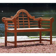 ACHLA Lutyens 4' Bench, Natural
