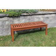ACHLA Backless 4' Bench, Natural Oil