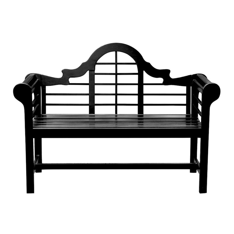 ACHLA Lutyens 4' Bench, Black