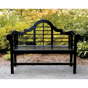 ACHLA Lutyens 4' Bench, Black
