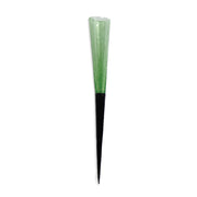 ACHLA Sparkle Cones 15.5in Crackle Glass & Iron Garden Ornament | Outdoor & Indoor Decorative Accent | 2 x 2 x 15.5 in | Model SC-02LG