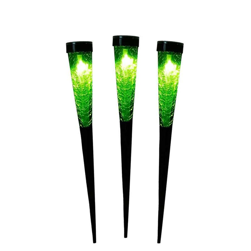 ACHLA Solar Cones Dark Green 3Pk