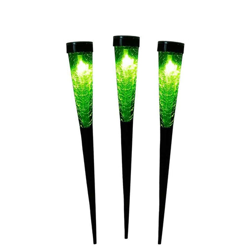 ACHLA Solar Cones Dark Green 3Pk