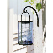 ACHLA 9in Downcurled Bracket 2-Pack | Wrought Iron Black Powdercoat Wall Hook | Outdoor Lantern & Planter Hanger | 0.5 x 6 x 10 in | Model TSH-11-2