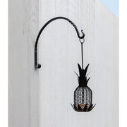ACHLA Heavy Duty Arc Bracket 2-Pack | Traditional Wrought Iron Black Powdercoat | Outdoor Planter & Bird Feeder Hook | Model WB-03HD-2