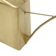 ACHLA Windowsill Watering Can 13in | Brushed Brass Solid Metal | Indoor Plant & Terrarium Watering | Model WC-08