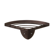 ACHLA Vita Corner Wall Shelf | Roman Bronze Wrought Iron | Indoor Plant Display for Kitchen, Bathroom & Porch | 11.75 x 8.25 x 3.25 in | Model WS-02Z