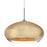 Besa Lighting Brio 14 1 Light Cord Pendant, Satin Nickel/Gold - 1JT-4345GF-SN