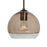 Besa Lighting Ally 8 1 Light Pendant, Bronze/Gray - 1JT-ALLY8SM-BR