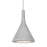 Besa Lighting Gala 1 Light LED Pendant, Satin Nickel/Gray - 1JT-GALANA-LED-SN