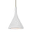 Besa Lighting Gala 1 Light LED Pendant, Bronze/White - 1JT-GALAWH-LED-BR
